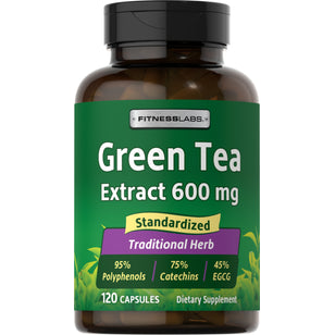 Extrato de chá verde 600 mg 120 Cápsulas     