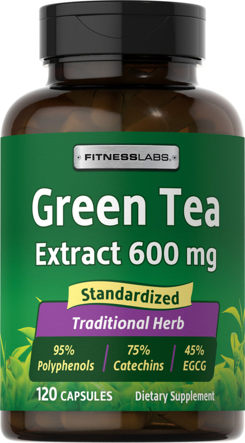 Extracto de té verde 600 mg 120 Cápsulas     