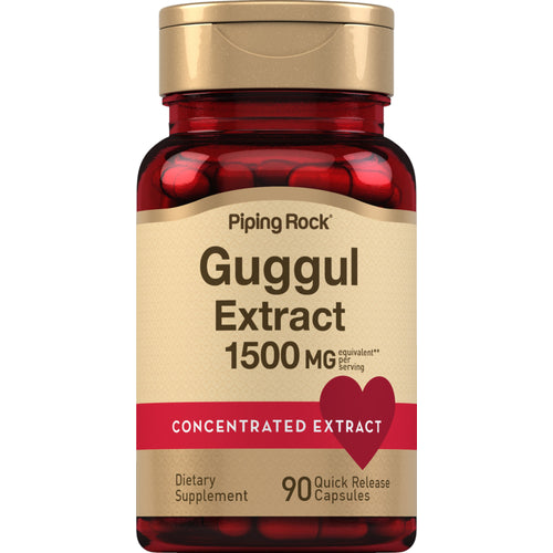 Guggul-ekstrakt 1500 mg (pr. dosering) 90 Kapsler for hurtig frigivelse