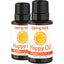 Happy Essential Oil Blend (GC/MS Tested), 1/2 fl oz (15 mL) Dropper Bottle, 2  Bottles
