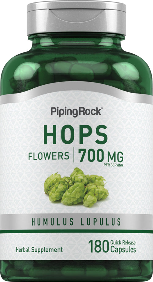 Hop  700 mg (per portie) 180 Snel afgevende capsules     