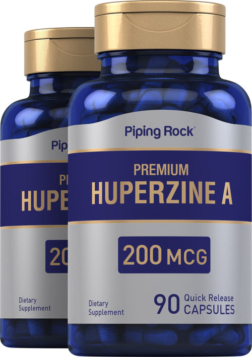 Huperzine A, 200 mcg, 90 Quick Release Capsules, 2  Bottles