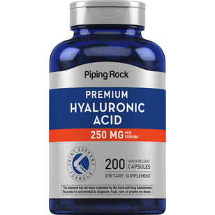 Kwas hialuronowy-H na stawy  250 mg (na porcję) 200 Kapsułki o szybkim uwalnianiu     