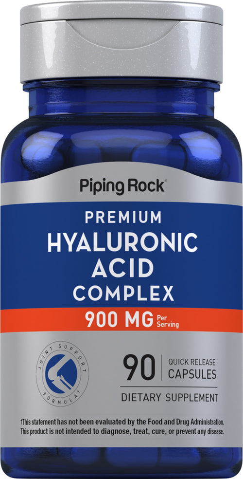 Hyaluronic Acid Complex, 900 mg (per serving), 90 Quick Release Capsules