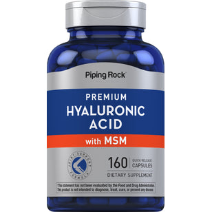 Hyaluronic Acid with MSM, 160 Quick Release Capsules