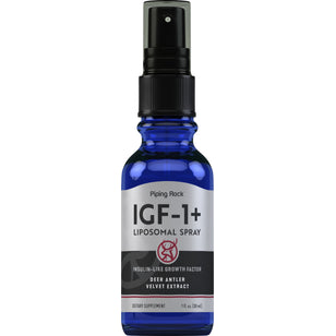 IGF-spray fra ekstrakt af dyregevir, ekstra styrke 1 fl oz 30 ml Sprayflaske    
