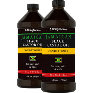 Jamaican Black Castor Oil, 16 fl oz (473 mL) Bottle, 2  Bottles