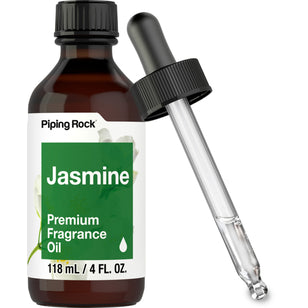Jasmine Premium Fragrance Oil, 4 fl oz (118 mL) Bottle & Dropper