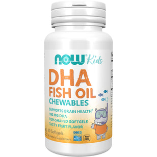 Børns DHA tyggetablet 100 mg 60 Soft-gels     