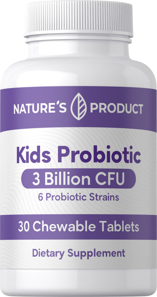 Kids Probiotic 6 Strains (Berry-licious), 30 Chewable Tablets