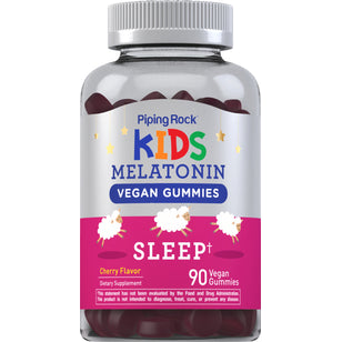 Kids Sleep Melatonin (Cherry), 90 Vegan Gummies