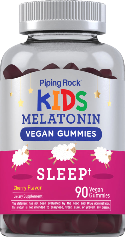 Gominolas de melatonina para el sueño infantil (cereza) 90 Veganska gummies