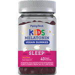 Детские жевательные конфеты с мелатонином (натуральный вкус вишни) 40 Веганские жевательные таблетки       