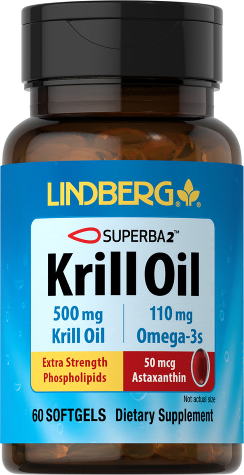 Huile de Krill 500 mg 60 Capsules     