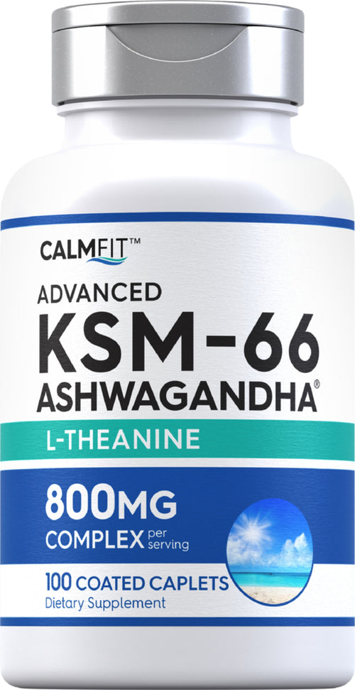 KSM-66 Ashwaganda,  800 mg (par portion) 100 Petits comprimés enrobés