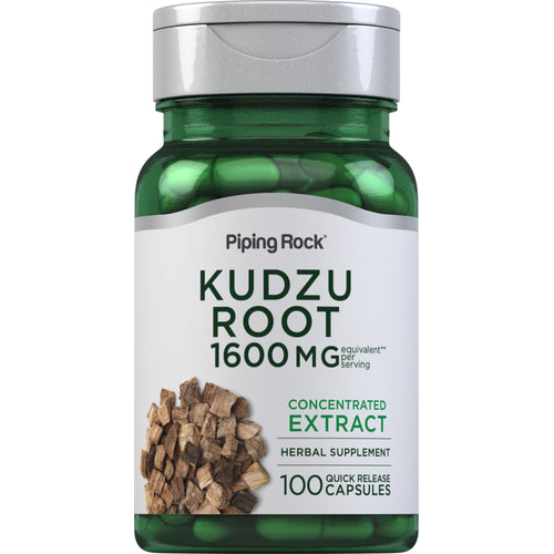 Rădăcină de kudzu  1600 mg (per porție) 100 Capsule cu eliberare rapidă     