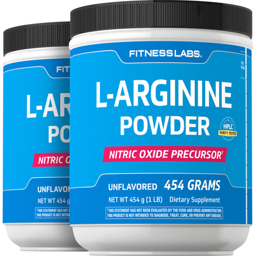 L-Arginine Poudre 3000 mg (par portion) 1 kg 454 g Bouteille 2 Bouteilles