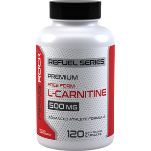 L-Carnitine 500 mg 120 Gélules à libération rapide     
