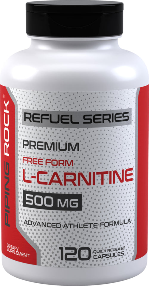 L-carnitin  500 mg 120 Kapsler for hurtig frigivelse     