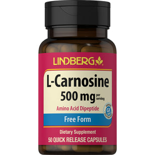 L-Carnosine  500 mg 50 Capsule     