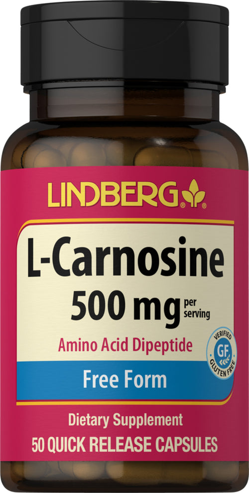 L-Carnosine  500 mg 50 Capsules     