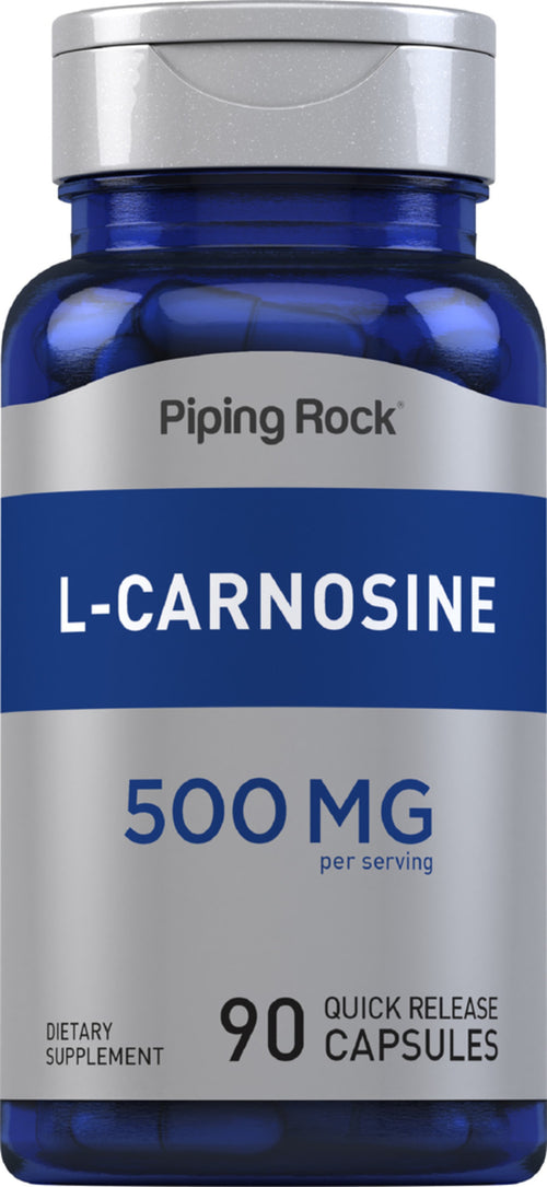 L-肌肽 500 mg 90 快速釋放膠囊     