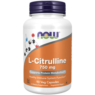 L-Citrulline, 750 mg, 90 VegCaps