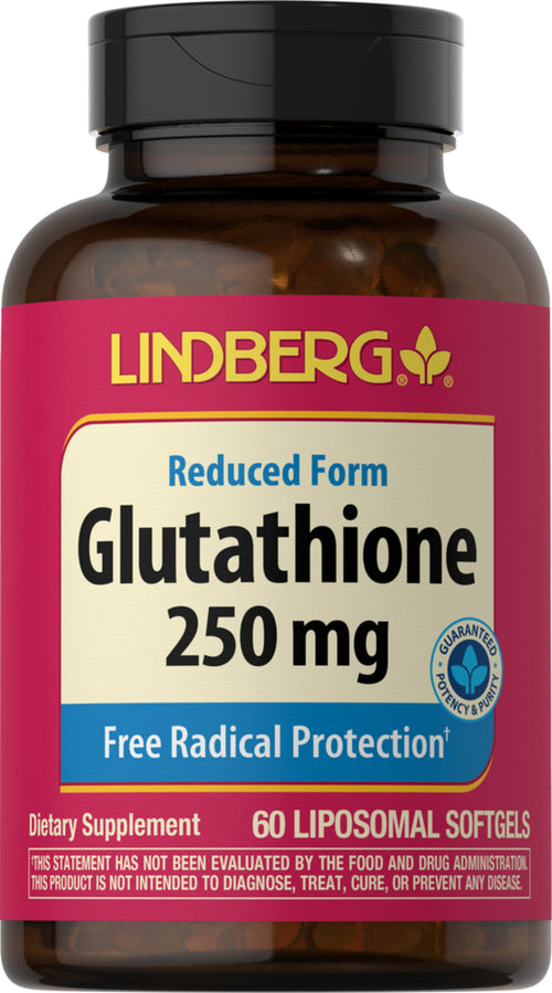 แอล-กลูตาไธโอน (แบบลดขนาด) 250 mg 60 แคปซูลผัก     