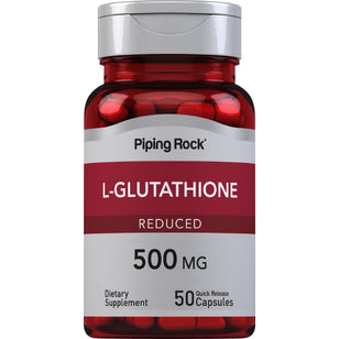 L-Glutatión (reducido) 500 mg 50 Cápsulas de liberación rápida     