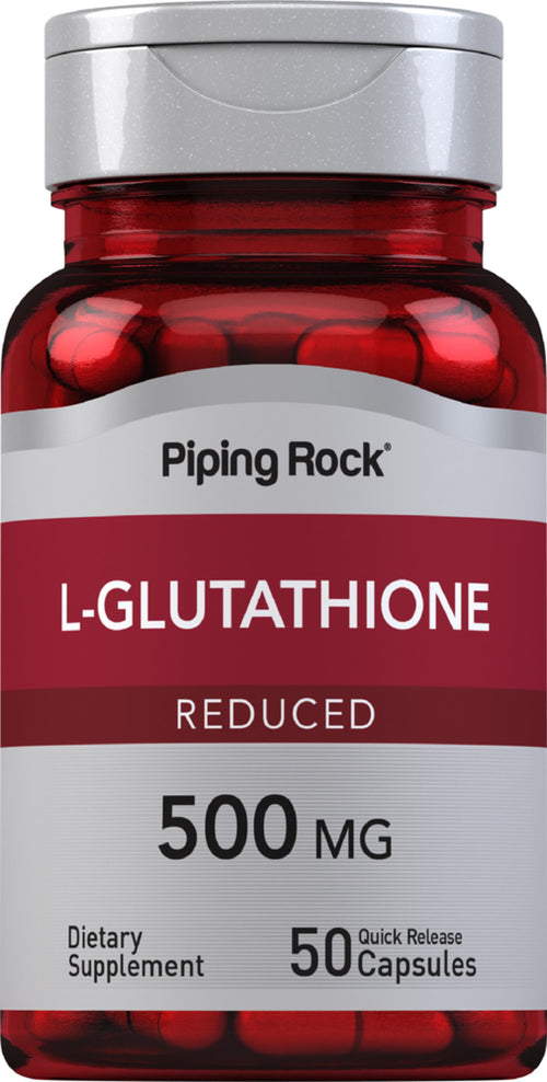 แอล-กลูตาไธโอน (แบบลดขนาด) 500 mg 50 แคปซูลแบบปล่อยตัวยาเร็ว     