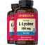 L-Lysine 500 mg 250 Comprimés végétaux 2 Bouteilles  