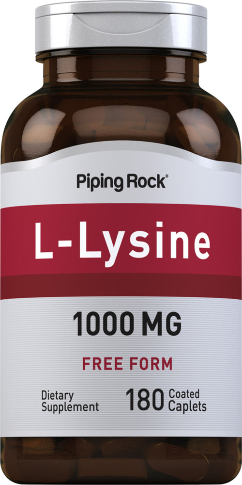 L-リジン (フリー体) 1000 mg 180 コーティング カプレット     