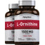 L-Ornithine, 1500 mg (per serving), 120 Quick Release Capsules, 2  Bottles
