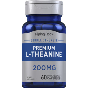 L-Theanine 200 mg 60 Gélules à libération rapide     