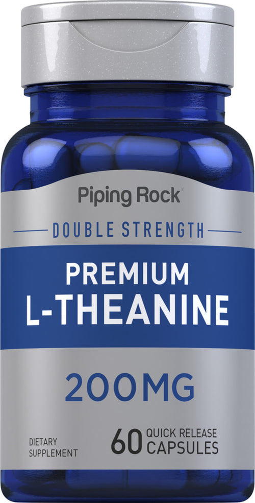 L-тианин  200 мг 60 Быстрорастворимые капсулы     