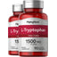 L-Tryptophan, 1500 mg (per serving), 90 Quick Release Capsules, 2  Bottles