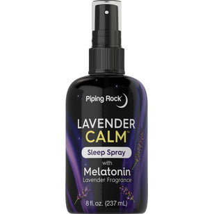 Lavanda calmante con melatonina 8 fl oz 237 ml Frasco con aerosol