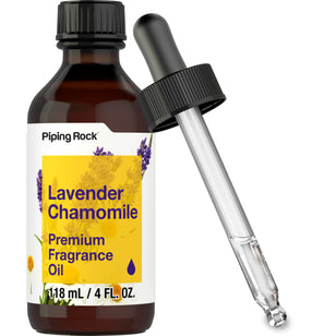 Lavender Chamomile Premium Fragrance Oil, 4 fl oz (118 mL) Bottle & Dropper