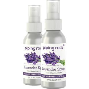 Lavender Spray, 2.4 fl oz (71 mL) Spray Bottle, 2  Spray Bottles