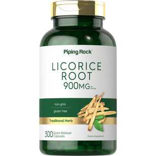 Licorice Root, 900 mg (per serving), 300 Quick Release Capsules