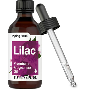 Huile de parfum premium au lilas,  4 onces liquides 118 ml Bouteille et compte-gouttes