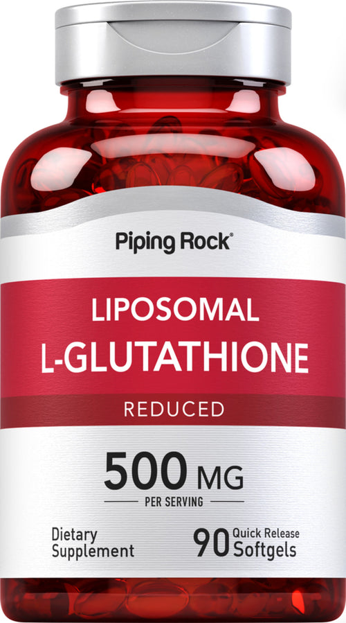 L-Glutathion liposomal (réduit),  500 mg (par portion) 90 Capsules molles à libération rapide