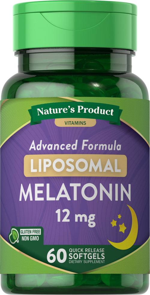 Liposomal Melatonin, 12 mg, 60 Quick Release Softgels