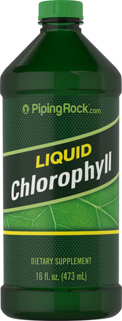 Clorofilă lichidă 16 fl oz 473 ml Sticlă    