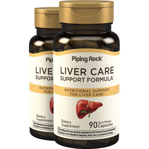 Liver Care, 90 Quick Release Capsules, 2  Bottles