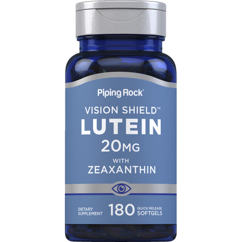 ลูทีน + ซีแซนทิน 20 mg 180 ซอฟต์เจลแบบปล่อยตัวยาเร็ว     