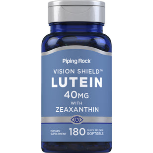Lutein + Zeaxanthin 40 mg 180 Softgel for hurtig frigivelse     