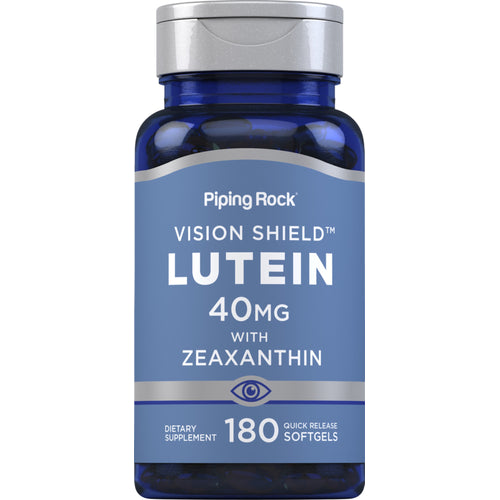 ลูทีน + ซีแซนทิน 40 mg 180 ซอฟต์เจลแบบปล่อยตัวยาเร็ว     