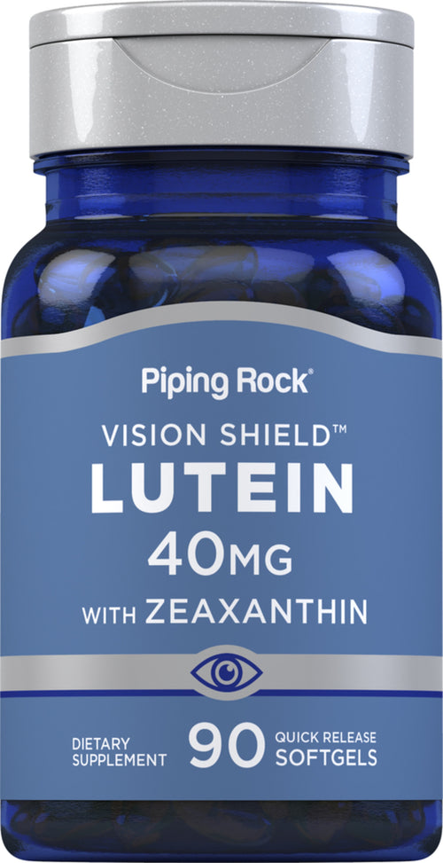Lutéine + Zéaxanthine 40 mg 90 Capsules molles à libération rapide     