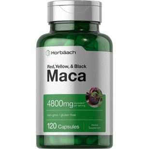 Maca, 4800 mg (per serving), 120 Capsules